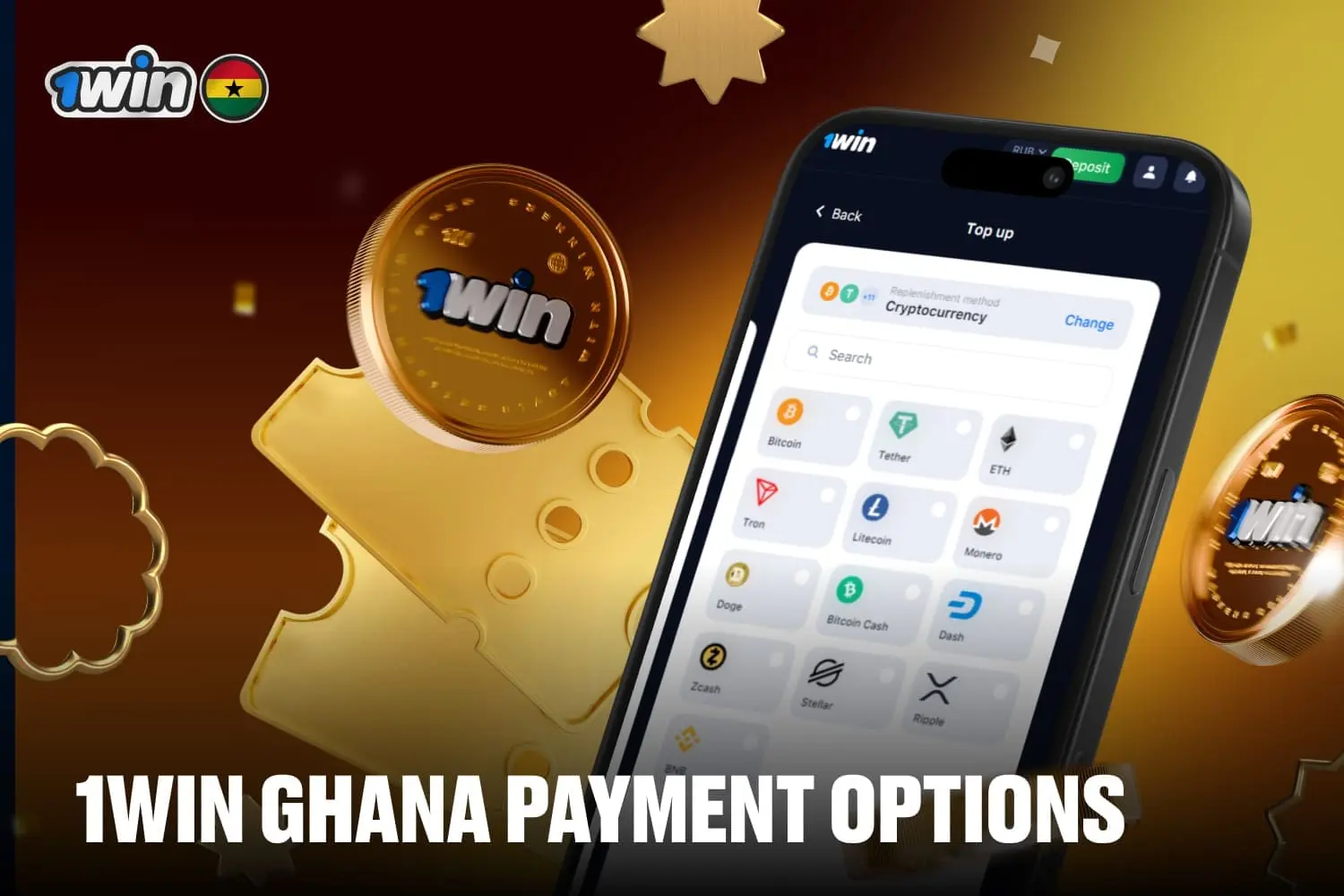 at 1win various secure methods available for deposits and withdrawals, including bank transfers, mobile money services like MTN and Vodafone, and cryptocurrencies.